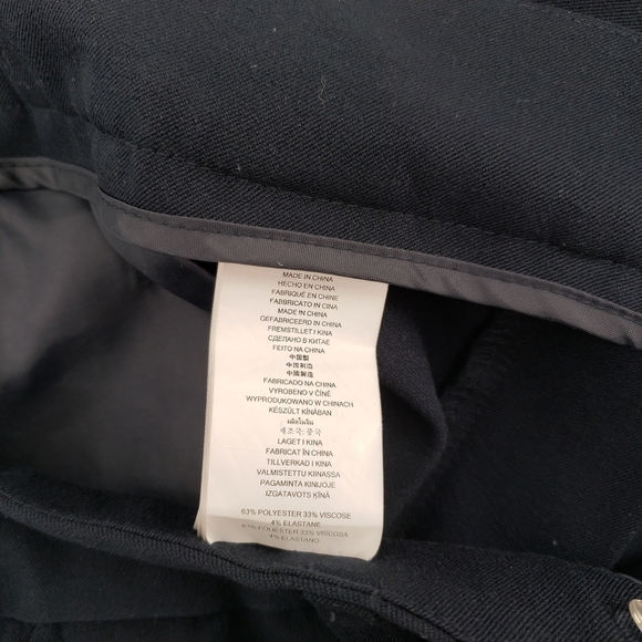 MICHAEL Michael Kors Navy Blue Casual /Work Pants - Picture 6 of 10